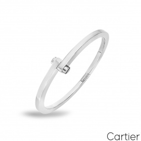 Cartier White Gold Menotte Bracelet Cartier White Gold Menotte Bracelet